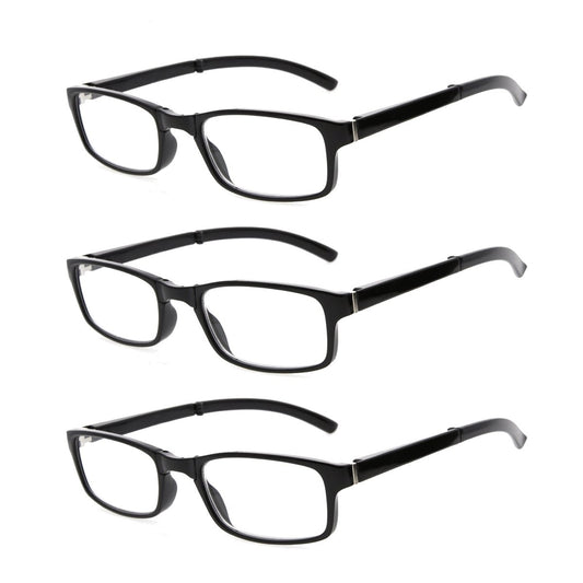 Stylish Foldable Reading Glasses Black R123